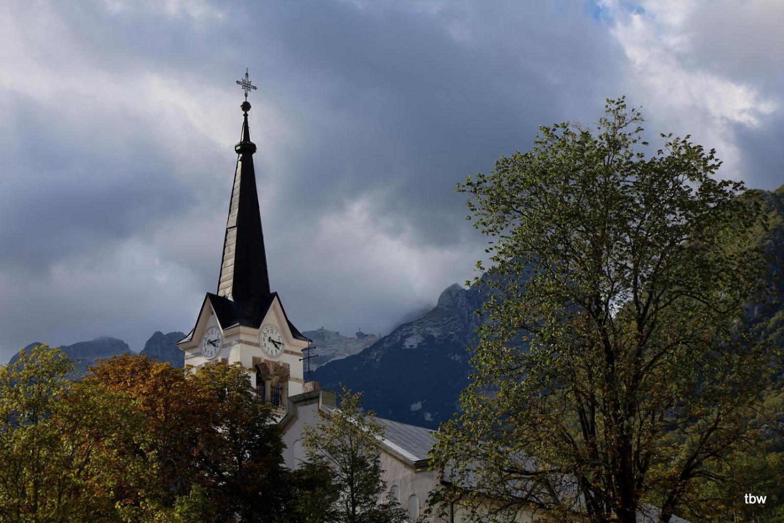 Apartmaji Slatenik Bovec Buitenkant foto