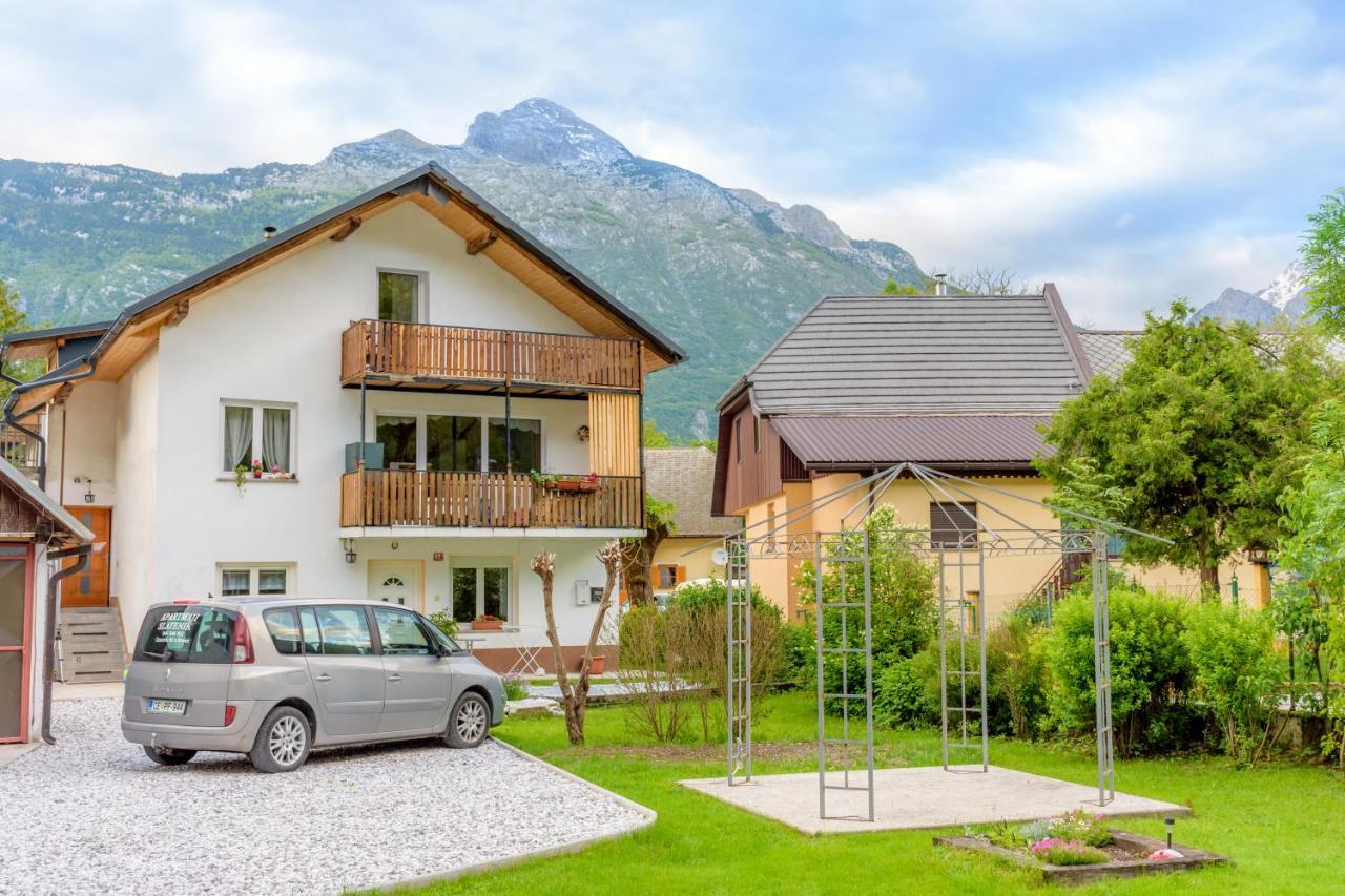 Apartmaji Slatenik Bovec Buitenkant foto